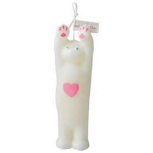 Our Lazy Kitty's Yawn Soy Wax Scented Candle is presented in the image of a cute cat, bringing both visual and olfactory enjoyment. Designed with love and care, each candle is not only a work of art, but also an ideal fragrance companion for cat lovers. Light it up, as if you have a warm kitten in your home, accompanying you through every comfortable moment.