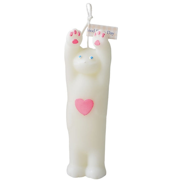 Our Lazy Kitty's Yawn Soy Wax Scented Candle is presented in the image of a cute cat, bringing both visual and olfactory enjoyment. Designed with love and care, each candle is not only a work of art, but also an ideal fragrance companion for cat lovers. Light it up, as if you have a warm kitten in your home, accompanying you through every comfortable moment.