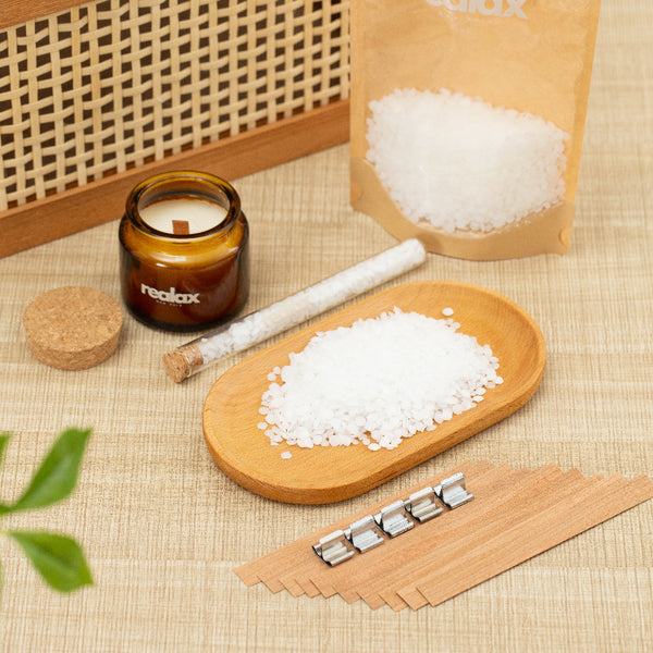 Realax soy wax candle making kit for beginners